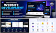 create a responsive PHP website with database