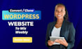 convert or clone wix and squarespace to wordpress website