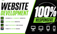 do front end web development using html, css, bootstrap, js