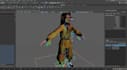 rig ai generated 3d character,ue5 retarget,dynamic bone,joint alignment,maya rig