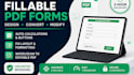 create interactive fillable pdf form or redesign fillable pdf form