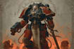 draw a warhammer 40k character