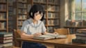 create hand drawn animation, japanese animation, in anime inspired style