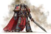 create a warhammer 40k character art