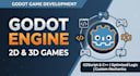 develop a 2d or 3d game using the godot engine