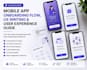 design mobile app onboarding flow, UX writing, and user experience guide