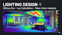 do  lighting design and lux calculation using dialux evo