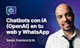 integraré un chatbot con ia openai chatgpt en tu web o app