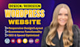 build wordpress website design,resign wordpress website development