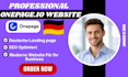 be onepage io expert design onepage io german website onepage io landing page