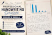 write beautiful handwritten notes,letter and documents