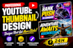 design professional youtube thumbnails in canva