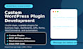 develop a custom wordpress plugin for your website