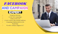 be your  facebook ads compaign best expert and high sales