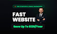 build a fast custom website instead of slow wordpress