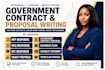 write rfp rfq bid proposal, grant proposal government contract, proposal writing