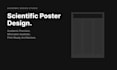 design a premium scientific or academic conference poster