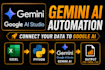 build custom ai automation scripts using gemini ai studio API