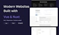 build a professional scalable website with vue and nuxt js