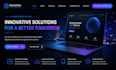 design and develop a responsive HTML, CSS website