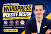 redesign, customize or fix your wordpress website