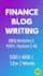 write SEO blog articles for finance websites