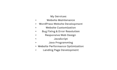 develop, fix, and customize your website as a software engineer