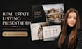 design a professional real estate listing presentation