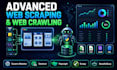 build python web crawlers for web scaping and data extraction