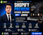 make 6 figure shopify dropshipping store or shopify website