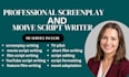 write professional screenplay writing film script movie script writing tv series