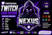 make a professional twitch streamer logo
