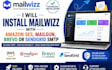 install mailwizz with amazon ses, mailgun brevo sendgrid SMTP