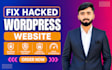fix hacked wordpress website, remove malware and wordpress security