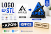 convert your logo or text into a 3d printable stl file