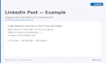 write linkedin posts for your business