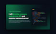 develop a secure node js rest API and express backend server