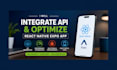 integrate API and optimize react native expo app