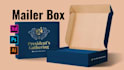 create mailer box design, subscription box, packaging box design with 3d mockup