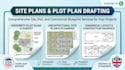 do architectural site plans and plot drawings