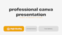 design canva presentation slides