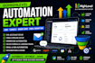 setup ghl CRM, automation workflows and sales funnels