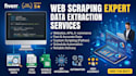 do web scraping and data extraction using python