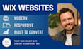 design a modern wix website