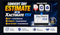 convert pdf and symbility insurance estimates to xactimate