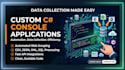 create csharp console applications and automation scripts