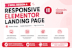 design a responsive elementor landing page