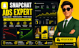 run snapchat ads campaign, snapchat video ads and snapchat ads manager setup