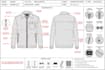 create a professional clothing tech pack for manufacturers