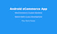 build an android ecommerce app with woocommerce or custom backend